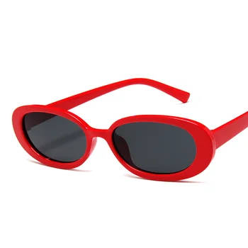 Moda Clasic Oval ochelari de Soare Femei Mici, Rotunde Cadru Lunette De Soleil Femme Epocă Ochelari de UV400 Ochelari 2021