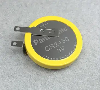 4buc/lot Panasonic Baterie cu Litiu de 3V CR2450 Celule oala de orez monitorizare a presiunii în anvelope Baterii Buton cu Lipire picioarele CR 2450