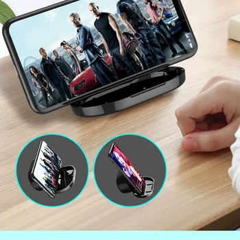JFWEN E7S Bluetooth 5.0 căști Wireless Touch Control Căști Bass Stereo Impermeabil Căști Cu Microfon
