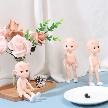 16cm Elfi cu Coarne Papusa 13 Articulații Mobile Papusi Baby Doll Withoutmakeup DIY Accesorii