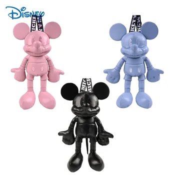 Original Disney PU Umplute Geanta de Umar Mickey Minnie Mouse-Uri de Moda Fete Baieti Veritabil Brand de Top de Ziua de nastere Cadou de Crăciun de Jucărie