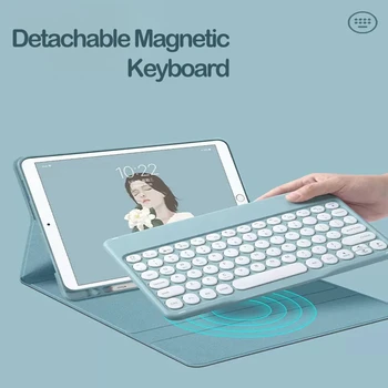 Magnetic Caz de Tastatură pentru 2020 ipad air 4 3 2 1 10.9 9.7 inch, Bluetooth Caz de tastatură pentru iPad Pro11 10.5 10.2 Caz cu mouse-ul