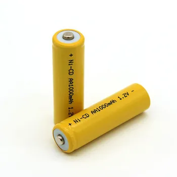 2016 Ni-Cd 1000 mAh 1.2 V AA Baterie Reîncărcabilă Pentru Lanterna LED-uri baterie
