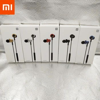 Xiaomi Dublu Dynamic Cască În ureche 3.5 mm Bass cu Cască Cu Microfon Stereo Auriculare Pentru Mi Lite 10 Nota 10 CC9 A3 Redmi Nota 9 8 T