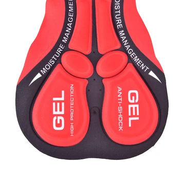 Pantaloni Scurți de ciclism Perna 3D Pad Gel Respirabil Bicicleta Perna DIY Lenjerie de corp Captusit