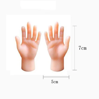 Deget Marionetă Deget Mini Mână de Mână Mici cu mâna Stângă și Mâna Dreaptă pentru Joc Partidul pentru animale de Companie