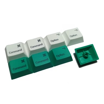 Opțiune comună PBT Colorant Subtitrat Mac Taste R1 Pentru tastatură Mecanică Taste 1.25 U 1,25 X Capace Cheie 4buc