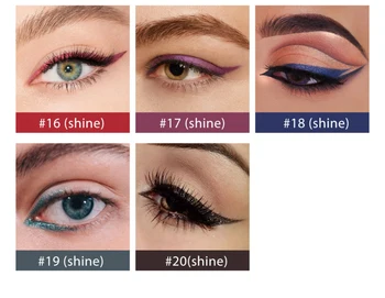 20 de Culori Non-pete Creion Contur de ochi Ultra-fine de Eyeliner Crema Gel Liner Impermeabil Și Sweatproof Pigmentate TSLM2