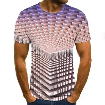 2020 Nouă bărbați tricou casual cu maneci scurte lucruri ciudate de moda Amuzante imprimate 3D tricou barbati/femei tricouri tricou brand hombre
