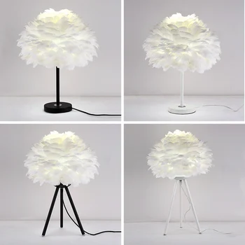 Nordic Pene Lampa De Masa Moderna Living Minimalist Dormitor Studiu Cald Noptiera Creatoare De Moda Noaptea Albă De Lumină Podea