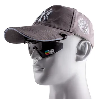 Evove de Conducere Polarizat ochelari de Soare Clip pe Cap Ochelarii de Pescuit în aer liber HD Polaroid Reversibile Lentile Flip-Up Ochelari de Soare
