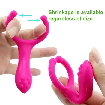 G-Spot Vibrator Biberon Masaj Penis Vibrații Clip Jucărie Sexuală Pentru Femei Barbati Cuplu Flirt Vagin Stimularea Clitorisului