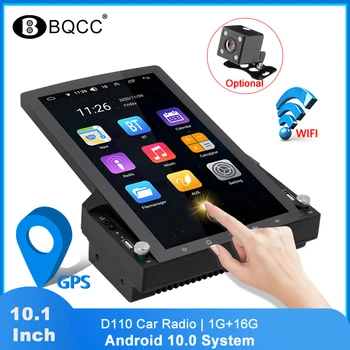 2 DIN Android 10 Radio Auto 10.1 inch Vertical de Afișare Multimedia Video Player, Bluetooth, WIFI, GPS de Navigare Audio Stereo Auto