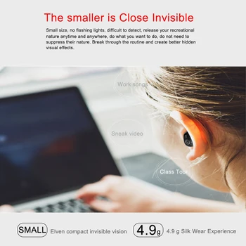 Mini Invizibil Ture Wireless Căști de Anulare a Zgomotului Căști Bluetooth Handsfree Stereo Cască TWS Căști Cu Microfon
