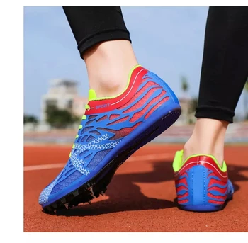 Profesionale Bărbați și Femei de a Urmări și de pe Teren Pantofi de Sport pentru Tineret Piroane de Funcționare Adidasi Unisex Ușor Rula Cursa Adidași