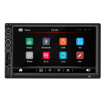 Multifunctional 7-inch HD Radio Auto MP5 Player N6 Masina MP5 Player cu Telecomanda Suport Conectare Bluetooth USB de Încărcare