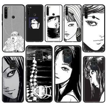 Benzi Desenate de groază Junji Ito Tomie Teuri de Lux Silicon Telefon Caz Pentru Redmi Nota 9 9 Prim-8 Pro 9A 9C 8T 9T 7 7A 8A 10 K40 Acoperi