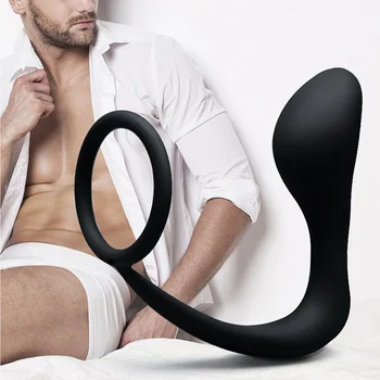 Anal Plug sex Masculin, Prostata pentru Masaj Inel de Penis Anal Prize Vibrator G-spot Butt Plug Adult Sex Toys Anal Jucării pentru Femeie Bărbat Gay Sex-Shop