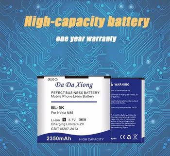 Da Da Xiong 2350mAh BL 5K BL-5K BL5K Li-ion Baterie de Telefon pentru Nokia N85 N86 N87 8MP 701 X7 C7 C7-00 X7-00 2610S T7 Baterie