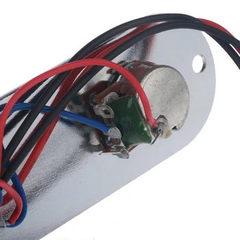 Previzualizate Placă de Control Comutator 3-Way pentru Fender Tele Telecaster cu Soclu Chitara Electrica Circuit.