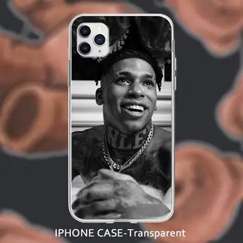 Yinuoda NLE Choppa Transparent cazul în care telefonul funda pentru iphone se 2020 6 6s 7 8 plus x xs max xr 11 12 pro max cazuri