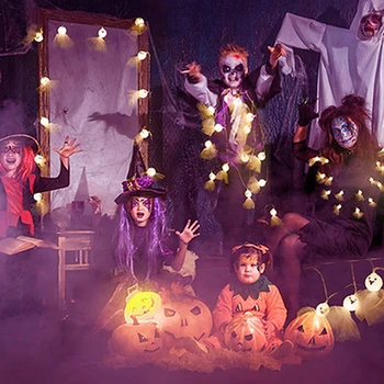 LED 10m 2021 Decoratiuni de Halloween pentru Casa de Groază de Halloween, Accesorii de Petrecere Recuzită Festival Consumabile Partid Truc sau Trata Copilul