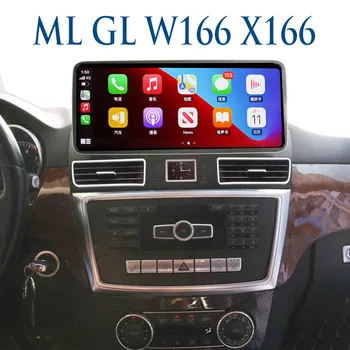 Pentru Mercedes Benz M, ML, GL W166 X166 NTG 360 Birdview NAVI Radio Auto Stereo Audio Navigatie GPS Android CarPlay 12.3 INCH Ecran
