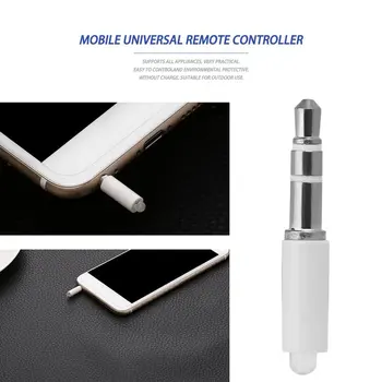 Universal de 3,5 mm, Control de la Distanță Jack Pentru IOS/ Android Mini Control de la Distanță Inteligent Plug Telefon Mobil Inteligent Infraroșu IR