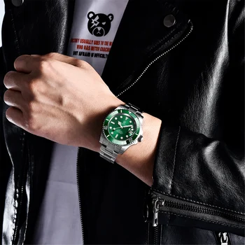 PAGANI Design de Lux Bărbați Ceas 2021 40mm Nouă Bărbați cuarț Ceas din Oțel Inoxidabil rezistent la apa Ceasul Reloj Hombre