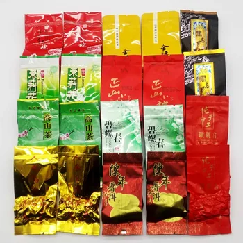 10 Arome Diferite China Yunnan Coapte Ceai Pu 'er Fiecare Două pungi de ceai Verde Mâncare de Ceai Pur Material Pu' er Ceai Oolong