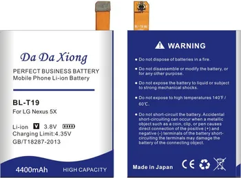 Da Da Xiong 4400mAh BLT19 BL-T19 Baterie pentru LG Nexus 5X H790 H791 H798 bateria Telefonului