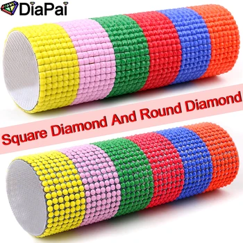 DIAPAI 5D DIY Diamant Tablou Plin Patrat/Rotund Drill 