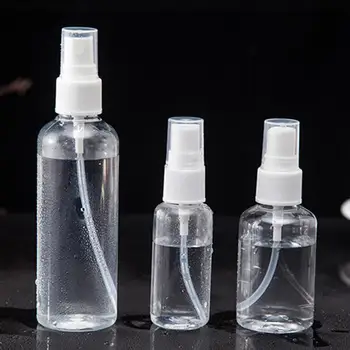 1buc 30/50/100ml Transparent de Plastic Goale Sticla cu Pulverizator Portabil Cosmetice Reîncărcabile Spray Atomizor Eco-friendly