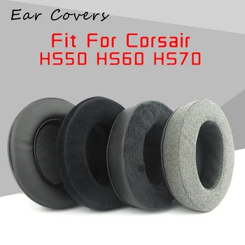 Pernițe Pentru Corsair HS50 HS60 HS70 Căști de Înlocuire Velur Părți Tampoane pentru Urechi