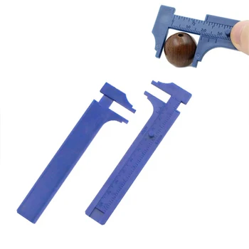 100mm Mini din Plastic Glisante Vernier Caliper Calibru Instrument de Măsură Conducător Micrometru pentru Măsurarea Precisă Pentru Bijuterii DIY fabricarea de Unelte