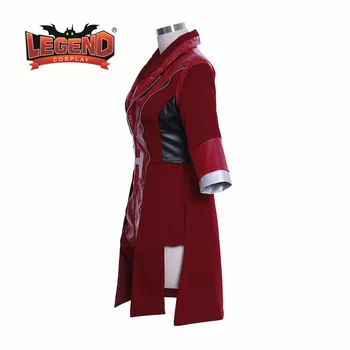Vrăjitoare Wanda cosplay costum Wanda Maximoff sacou roșu personalizate