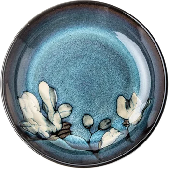 Stil chinezesc ceramice farfurie adâncă de uz casnic salata placa disc personalitate placa creatoare de modă veche mână-pictat tacamuri