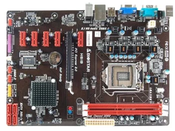 Socket LGA 1155 Pentru BIOSTAR TP61A H61 LGA1155 DDR3 6GPU 6PIC-E miniere placa de baza Socket LGA 1155 Pentru BIOSTAR TP61A H61 LGA115