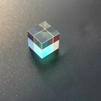 10mm Cubi de Știință Cub Optică Prisma Fotografie cu Prismei Hexagonale Decor Acasă Prismă de Sticlă de culoare Copil Cadou Doar 1buc