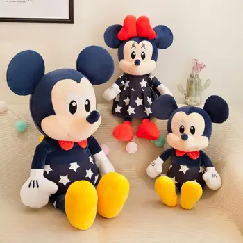 Disney Mickey Mouse Minnie Animal Umplute, Jucării De Pluș Desene Animate Printesa Bumbac Papusa Cadou De Ziua Copiilor Fata De Copil Cadou De Anul Nou