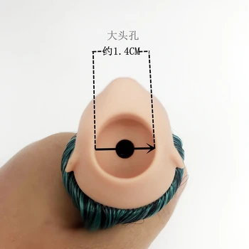 Rare Global Limited Edition Păpușă Jucărie Cap Printesa de Moda Întreb Doamnă Cap de Păpușă Fată DIY Sos de Par Jucării Preferate de Colectare