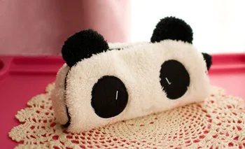 Panda de pluș sac de depozitare cu sac de cosmetice ochii mari panda monedă pungă de vânzare fierbinte