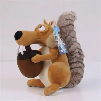 Animale Lovely Doll Ice Age 3 SCRAT Veverita Umplute jucărie de Pluș 7 dfe Pentru Copil de Crăciun Cadou de Anul Nou