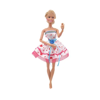 Barbie Dress Rochie Tutu Fusta de zi cu Zi Casual Uzura Accesorii Haine pentru Barbie Papusa de Moda, Stil,Haine Multi-colorate,Cadouri