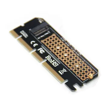 PCI-E 3.0 16x M. 2 Adaptor carcasă din Aluminiu LED-uri Solid state Drive Card de Expansiune de Calculator Adaptor de Mare viteza de Transmisie