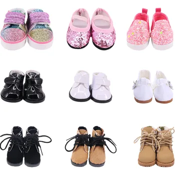 5 CM Pantofi Drăguț Pentru Păpuși & Copilul Nou Născut & 14.5 Inch Păpuși Cizme Accesorii Generația Noastră Fată Ziua de nastere a lui Jucărie Cadouri