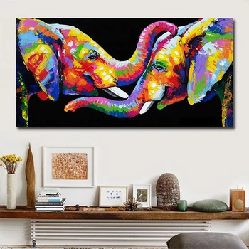 5D Diamant pictura Abstractă Animal Elefant Poze DIY Diamant broderie Mozaic Poster de arta Pictura Decor