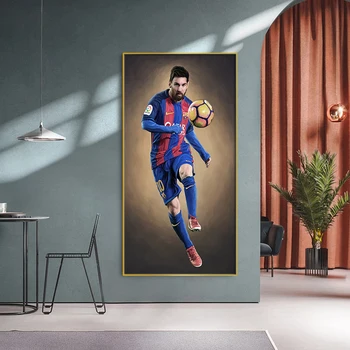 Modern De Baschet Fotbal Sport Star Caracter Panza Pictura Poster Living Home Decor Pictura Pe Perete Poza
