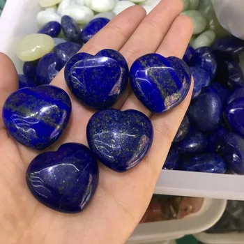 5pcs cristal Natural lapis lazuli inima energie de vindecare