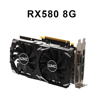Placa Video RX580 8GB 256 2048SP GDDR5 plăci Grafice AMD Radeon RX580 serie Carduri VGA RX5808g DisplayPort Suport miniere